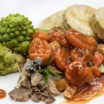 Gemüseteller mit Romanesco